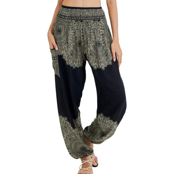 joob joob Pants - Joob Joob Boho Pants Women - S/M. Hippie Harem Pants